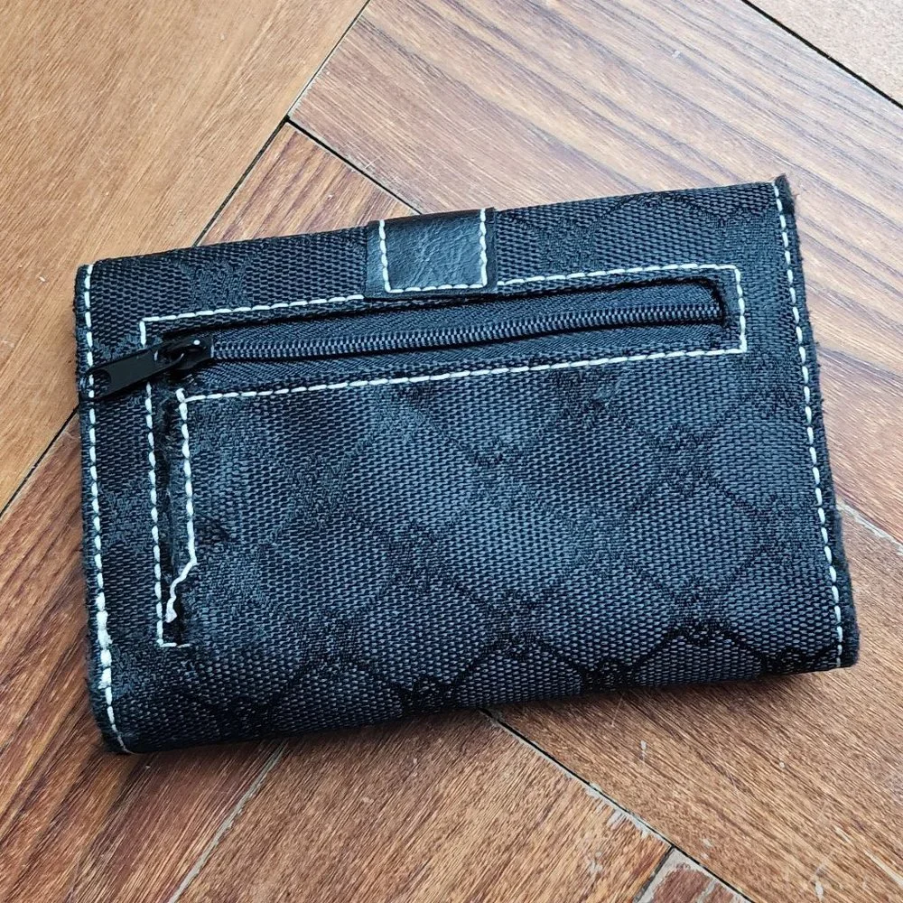 Target Small Black Fold-Up Wallet